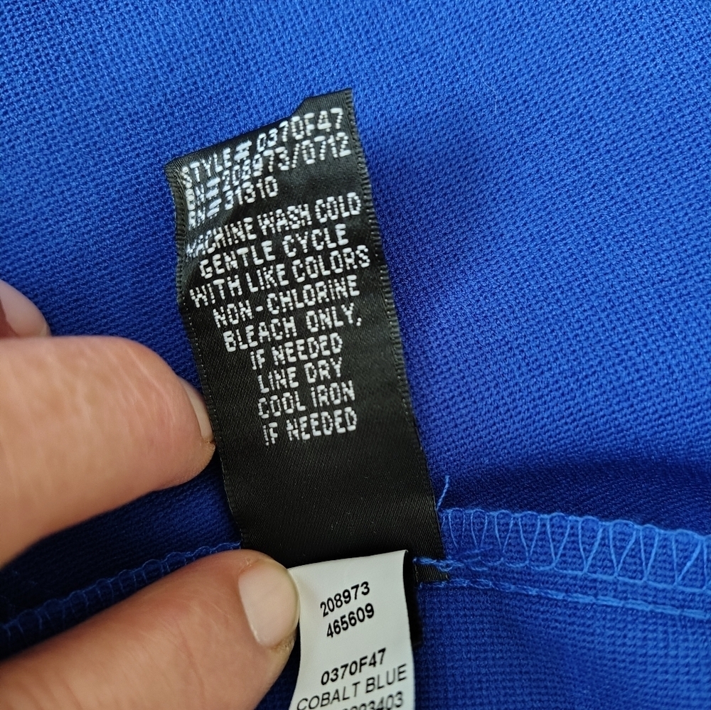 AB Studio Dress Color Blue  Size 8 - Picture 8 of 10